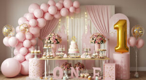 How to Create a Stunning Princess Fairy Tale 1st Birthday Party Setup